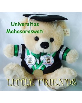 Boneka Wisuda Universitas Mahasaraswati (30 cm)